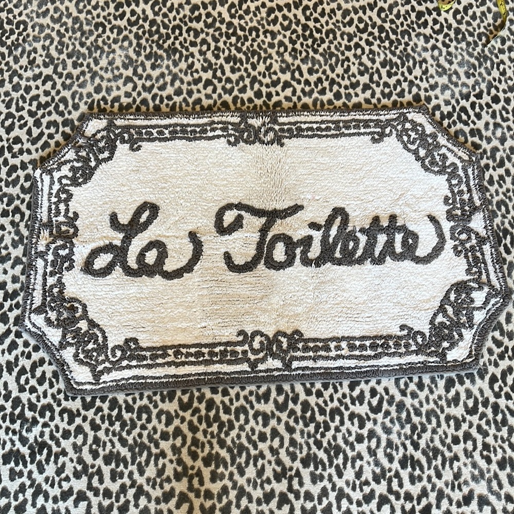 La Toilet Anthropologie Bath Mat